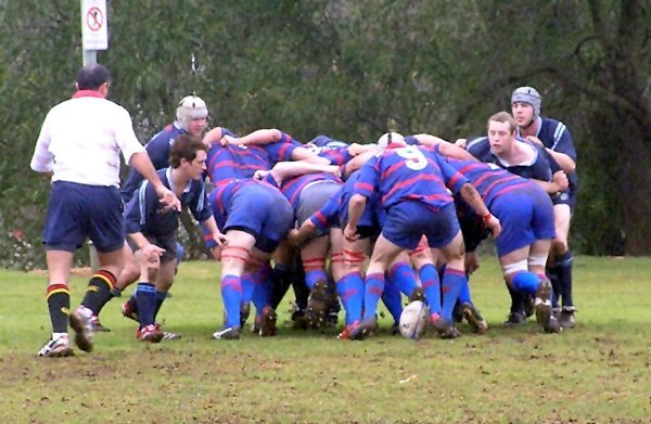 1st grade - scrum for a push over try
